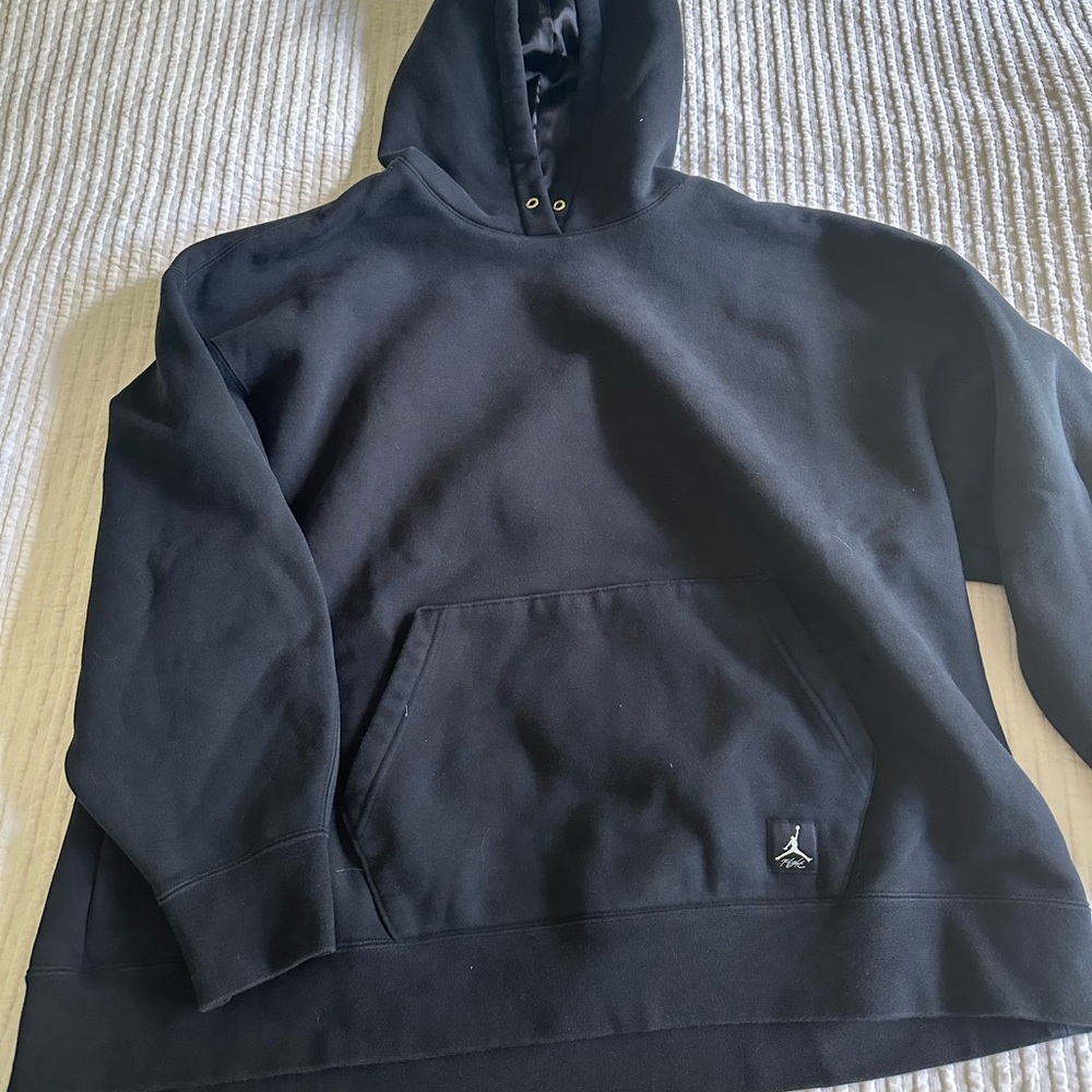 large black jordan hoodie